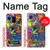 W3255 Colorful Art Pattern Hard Case and Leather Flip Case For Samsung Galaxy A8 Plus (2018)