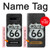 W3207 Route 66 Sign Hard Case and Leather Flip Case For Samsung Galaxy S10 Plus