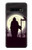 W3262 Grim Reaper Night Moon Cemetery Hard Case and Leather Flip Case For Samsung Galaxy S10 Plus