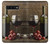 W1316 Grapes Bottle and Glass of Red Wine Hard Case and Leather Flip Case For Samsung Galaxy S10