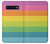 W2363 Rainbow Pattern Hard Case and Leather Flip Case For Samsung Galaxy S10