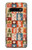 W2854 Cute Xmas Pattern Hard Case and Leather Flip Case For Samsung Galaxy S10