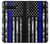 W3244 Thin Blue Line USA Hard Case and Leather Flip Case For Samsung Galaxy S10