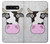 W3257 Cow Cartoon Hard Case and Leather Flip Case For Samsung Galaxy S10