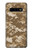 W3294 Army Desert Tan Coyote Camo Camouflage Hard Case and Leather Flip Case For Samsung Galaxy S10