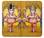 W0896 Lord Ganesh Hindu God Hard Case and Leather Flip Case For Samsung Galaxy J6+ (2018), J6 Plus (2018)