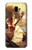 W1420 Saraswati Hindu Goddess Hard Case and Leather Flip Case For Samsung Galaxy J6+ (2018), J6 Plus (2018)