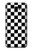 W1611 Black and White Check Chess Board Hard Case and Leather Flip Case For Samsung Galaxy J6+ (2018), J6 Plus (2018)