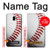 W1842 New Baseball Hard Case and Leather Flip Case For Samsung Galaxy J6+ (2018), J6 Plus (2018)