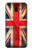 W2303 British UK Vintage Flag Hard Case and Leather Flip Case For Samsung Galaxy J6+ (2018), J6 Plus (2018)