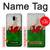 W2976 Wales Football Soccer Euro 2016 Flag Hard Case and Leather Flip Case For Samsung Galaxy J6+ (2018), J6 Plus (2018)