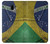 W3297 Brazil Flag Vintage Football Graphic Hard Case and Leather Flip Case For Samsung Galaxy J6+ (2018), J6 Plus (2018)