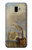 W3338 J. M. W. Turner The Fighting Temeraire Hard Case and Leather Flip Case For Samsung Galaxy J6+ (2018), J6 Plus (2018)