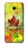 W2523 Canada Autumn Maple Leaf Hard Case and Leather Flip Case For Samsung Galaxy J4+ (2018), J4 Plus (2018)