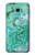 W2653 Dragon Green Turquoise Stone Graphic Hard Case and Leather Flip Case For Samsung Galaxy J4+ (2018), J4 Plus (2018)