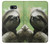 W2708 Smiling Sloth Hard Case and Leather Flip Case For Samsung Galaxy J4+ (2018), J4 Plus (2018)