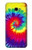 W2884 Tie Dye Swirl Color Hard Case and Leather Flip Case For Samsung Galaxy J4+ (2018), J4 Plus (2018)