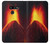 W0745 Volcano Lava Hard Case and Leather Flip Case For LG G8 ThinQ