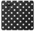 W2299 Black Polka Dots Hard Case and Leather Flip Case For LG G8 ThinQ