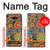 W3272 Colorful Pattern Hard Case and Leather Flip Case For LG G8 ThinQ