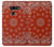 W3355 Bandana Red Pattern Hard Case and Leather Flip Case For LG G8 ThinQ