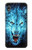 W0752 Blue Fire Grim Wolf Hard Case and Leather Flip Case For Samsung Galaxy A10