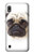 W1852 Pug Dog Hard Case and Leather Flip Case For Samsung Galaxy A10