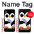 W2631 Cute Baby Penguin Hard Case and Leather Flip Case For Samsung Galaxy A10