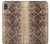 W2875 Rattle Snake Skin Graphic Printed Hard Case and Leather Flip Case For Samsung Galaxy A10