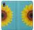 W3039 Vintage Sunflower Blue Hard Case and Leather Flip Case For Samsung Galaxy A10