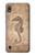 W3214 Seahorse Skeleton Fossil Hard Case and Leather Flip Case For Samsung Galaxy A10