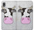 W3257 Cow Cartoon Hard Case and Leather Flip Case For Samsung Galaxy A10