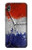 W3304 France Flag Vintage Football Graphic Hard Case and Leather Flip Case For Samsung Galaxy A10