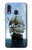 W1096 Sailing Ship in an Ocean Hard Case and Leather Flip Case For Samsung Galaxy A40