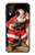 W1417 Santa Claus Merry Xmas Hard Case and Leather Flip Case For Samsung Galaxy A40