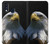 W2046 Bald Eagle Hard Case and Leather Flip Case For Samsung Galaxy A40