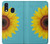 W3039 Vintage Sunflower Blue Hard Case and Leather Flip Case For Samsung Galaxy A40