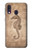 W3214 Seahorse Skeleton Fossil Hard Case and Leather Flip Case For Samsung Galaxy A40