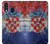 W3313 Croatia Flag Vintage Football Graphic Hard Case and Leather Flip Case For Samsung Galaxy A40