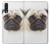 W1852 Pug Dog Hard Case and Leather Flip Case For Samsung Galaxy A50
