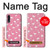 W2858 Pink Flamingo Pattern Hard Case and Leather Flip Case For Samsung Galaxy A50