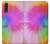 W2488 Tie Dye Color Hard Case and Leather Flip Case For Samsung Galaxy A70