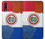 W3017 Paraguay Flag Hard Case and Leather Flip Case For Samsung Galaxy A70