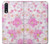 W3036 Pink Sweet Flower Flora Hard Case and Leather Flip Case For Samsung Galaxy A70