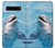 W1291 Dolphin Hard Case and Leather Flip Case For Samsung Galaxy S10 5G