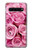 W2943 Pink Rose Hard Case and Leather Flip Case For Samsung Galaxy S10 5G