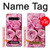 W2943 Pink Rose Hard Case and Leather Flip Case For Samsung Galaxy S10 5G