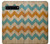 W3033 Vintage Wood Chevron Graphic Printed Hard Case and Leather Flip Case For Samsung Galaxy S10 5G