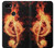 W0493 Music Note Burn Hard Case and Leather Flip Case For Google Pixel 3a