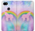 W3070 Rainbow Unicorn Pastel Sky Hard Case and Leather Flip Case For Google Pixel 3a